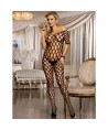 SUBBLIME - 951719 BODYSTOCKING RÉSEILLE ÉPAULES OUVERTES NOIR TAILLE UNIQUE