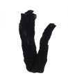 SUBBLIME - 952129 BODYSTOCKING RÉSEILLE AVEC MOTIF ROBE ET DÉTAILS FLORAUX NOIR TAILLE UNIQUE