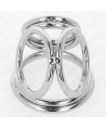 KINK - ANNEAU PÉNIS EN MÉTAL TRIPLE CHROME 3,8 CM À 5 CM MODÈLE 1