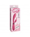 OMG - SELFIE SILICONE VIBRATOR RABBIT ROSE