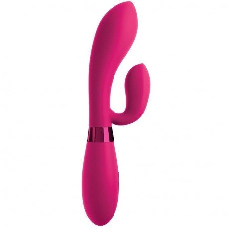 OMG MOOD SILICONE VIBRATOR ROSE