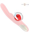 INTENSE - KAROL VIBRATEUR MULTIFONCTION POUSSÉE STIMULATION ONDES STIMULANTES ROUGE