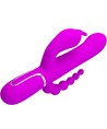 PRETTY LOVE - CAMMY TRIPLE VIBRATEUR MULTIFONCTION 4 EN 1 ROSE