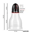 JAMYJOB - XPAND LITE POMPE À TESTICULES AUTOMATIQUE 3 NIVEAUX D'ONDES STIMULANTES GRIS