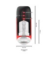 JAMYJOB - MASTURBATEUR BUCCAL AUTOMATIQUE BLAZE 5 MODES ONDES STIMULANTES ET VIBRATIONS