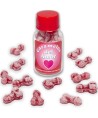 DIABLO PICANTE - 12 BONBONS DAMOUR EN FORME DE PÉNIS FRAISE/CERISE