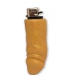 DIABLO PICANTE - BRIQUET RECHARGEABLE EN FORME DE PÉNIS DORÉ