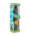 SEVENCREATIONS VIBRATOR DE JELATINE NOIR 20 CM.