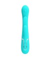 PRETTY LOVE - SHANIA TRIPLE RABBIT VIBRATEUR MULTIFONCTION 3 EN 1 BLEU