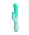 PRETTY LOVE - VIBRATEUR LAPIN MULTIFONCTION GIGI VERT AQUA