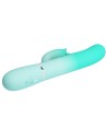 PRETTY LOVE - VIBRATEUR LAPIN MULTIFONCTION GIGI VERT AQUA