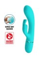 PRETTY LOVE - VIBRATEUR SCOCCO LAPIN TURQUOISE