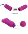 BAILE - STRING AVEC BALLE VIBRANTE ET CONTROL VIOLET