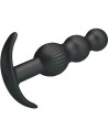 PRETTY LOVE - VIBRATEUR ANAL SIDNEY 10 VIBRATIONS NOIR