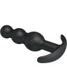 PRETTY LOVE - VIBRATEUR ANAL SIDNEY 10 VIBRATIONS NOIR