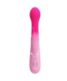 PRETTY LOVE - VIBRATEUR LAPIN MULTIFONCTION 3 EN 1 DEJON ROSE