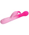 PRETTY LOVE - VIBRATEUR LAPIN MULTIFONCTION 3 EN 1 DEJON ROSE