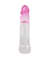 PRETTY LOVE - GAINE D'AGRANDISSEMENT RÉALISTE NERON 6 CM POUR PÉNIS ROSE