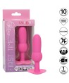 CALEXOTICS - FIRST TIME SONDE ANAL PLUG PERLÉE 10 VIBRATIONS ROSE