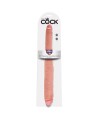 KING COCK GODE DOUBLE NATUREL 40.6 CM