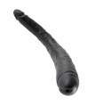 KING COCK DILDO DOBLE NEGRO 40.6 CM