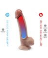 SILEXD - PÉNIS RÉALISTE EN SILICONE THERMOREACTIF DE QUALITÉ SUPÉRIEURE 17,8 CM