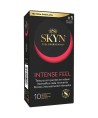 SKYN - PRÉSERVATIF TEXTURÉ À LA SENSATION INTENSE AVEC UN DESIGN ONDULÉ 10 UNITÉS
