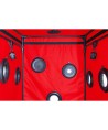 SECRET DOME - KINK CLUB CABIN SCANDALE NOIR ET ROUGE