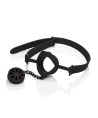 CALEXOTICS - SCANDAL BÂILLON AVEC PLUG EN SILICONE NOIR