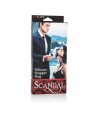 CALEXOTICS - SCANDAL BÂILLON AVEC PLUG EN SILICONE NOIR