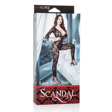 CALEXOTICS - SCANDAL BODY EN DENTELLE NOIRE