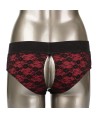 CALEXOTICS - SCANDAL SET DE BRAGUITAS SIN ENTREPIERNAS CON DIDLO TALLA S/M