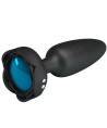 PRETTY LOVE - TARION PLUG ANAL AVEC LUMIÈRE LED NOIR 12,5 CM