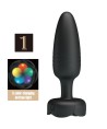 PRETTY LOVE - TARION PLUG ANAL AVEC LUMIÈRE LED NOIR 12,5 CM