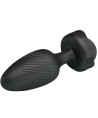 PRETTY LOVE - OSBORN PLUG ANAL AVEC LUMIÈRE LED NOIR 9,8 CM