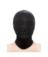 NS NOVELTIES - FETISH FASHION CAGOULE FERMÉE À FERMETURE ÉCLAIR NYLON NOIR