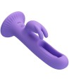 PRETTY LOVE - VIBRATEUR LAPIN KILLMOULIS 12 MODES DE VIBRATION VIOLET