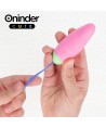 ONINDER CUTE - ŒUF VIBRO-ROTATIF 360° EN SILICONE - APPLICATION GRATUITE DANS LE MONDE ENTIER