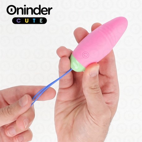 ONINDER CUTE - ŒUF EN SILICONE VIBRANT ET ROTATIF À 360° - APPLICATION MONDIALE GRATUITE