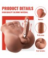 XISE - BERTLETT DILDO ASS GODE RÉALISTE ET MASTURBATEUR ANUS POSITION FRONTALE AVEC POUSSÉE 18 CM