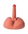 XISE - MASTURBATEUR GODE RÉALISTE HONEY AVEC VIBRATION 25 CM