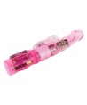 BAILE - MINI ROTATEUR LAPIN ROSE AVEC SUPERSTIMULATEUR