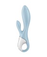 SATISFYER - AIR PUMP BUNNY 1 VIBRATEUR GONFLABLE LAPIN BLEU