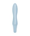 SATISFYER - AIR PUMP BUNNY 1 VIBRATEUR GONFLABLE LAPIN BLEU