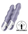 SATISFYER - VIBRATEUR À POMPE À AIR 1 VIBRATEUR GONFLABLE POUR POINT G VIOLET