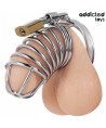 ADDICTED TOYS LOCKED - CAGE À PÉNIS EN MÉTAL IRON CELL 4 CM TAILLE S