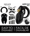 ADDICTED TOYS LOCKED - CAGE À PÉNIS OBSIDIAN HOLD TAILLE M