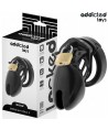 ADDICTED TOYS LOCKED - CAGE À PÉNIS OBSIDIAN HOLD TAILLE S