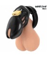 ADDICTED TOYS LOCKED - CAGE À PÉNIS OBSIDIAN HOLD TAILLE S