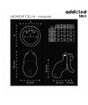 ADDICTED TOYS LOCKED - CAGE À PÉNIS MINDNIGHT CELL 4.2 CM TAILLE M